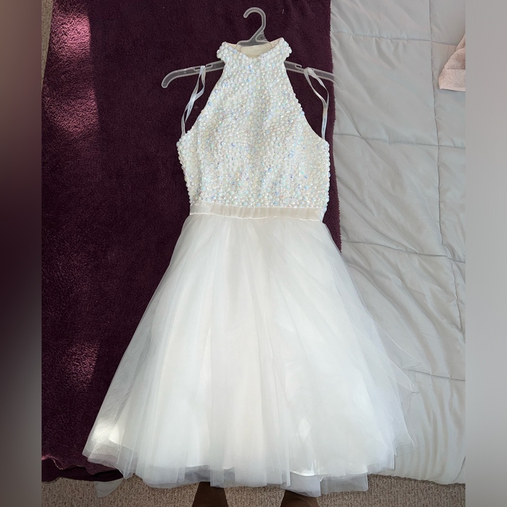 Sherri Hill halter dress